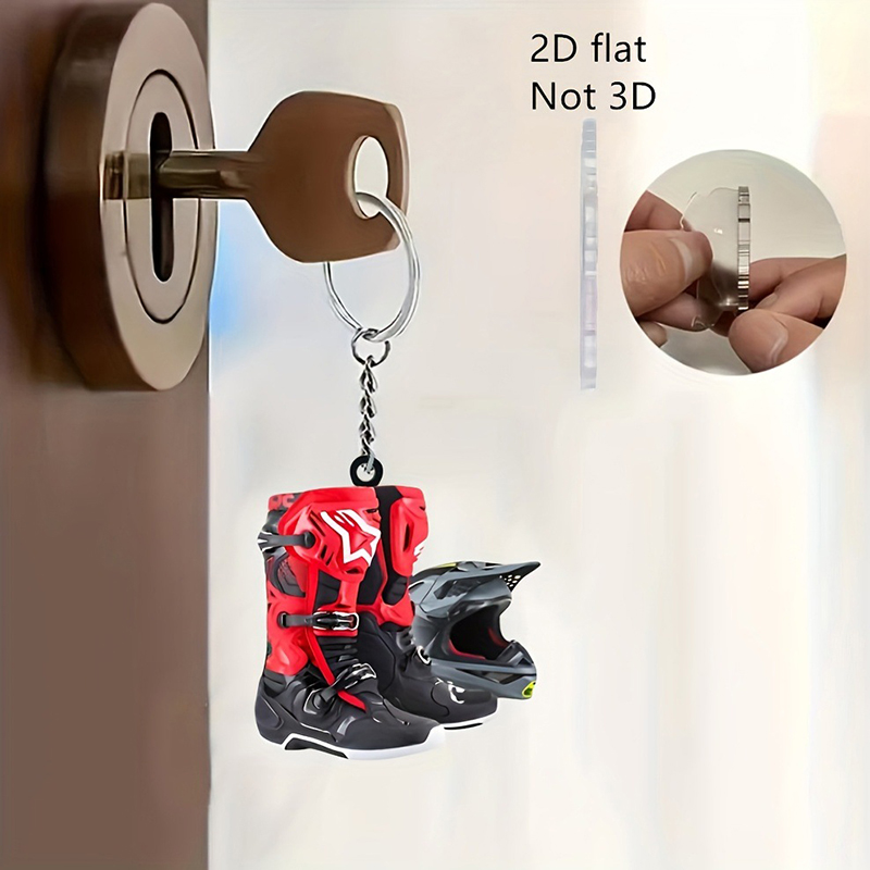 Tech Accessories Bag - 2 шт. 2D плоские брелоки для