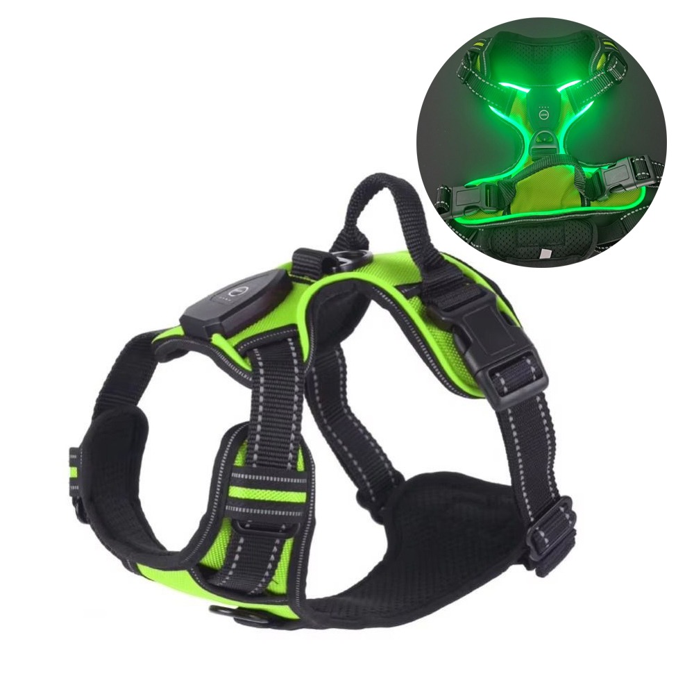 Tech Dog Accessories - Прочный светящийся светодиодный ошейник для собак,