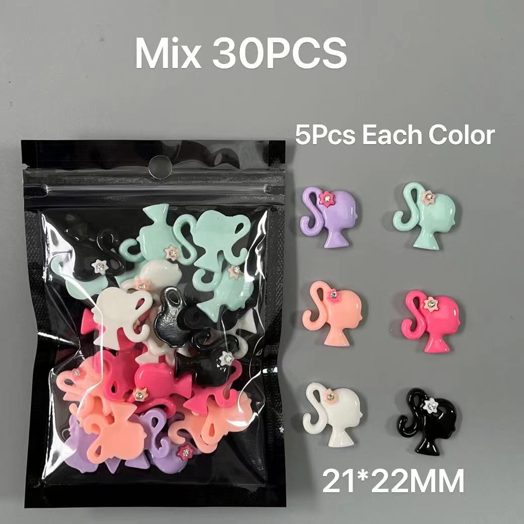 Y2K Tech Accessories - Милый мультяшный бриллиантовый Блестящий леденец, Пончик,