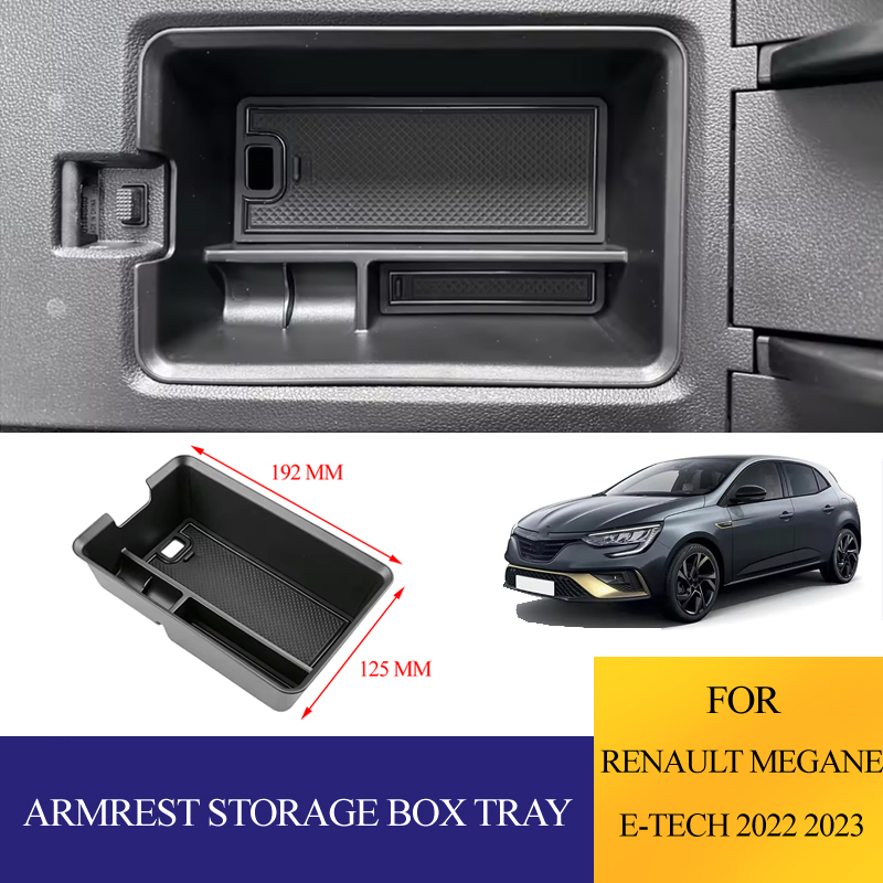 Tech Accessories Renault - Органайзер-подносик из АБС-пластика для подлокотника автомобиля