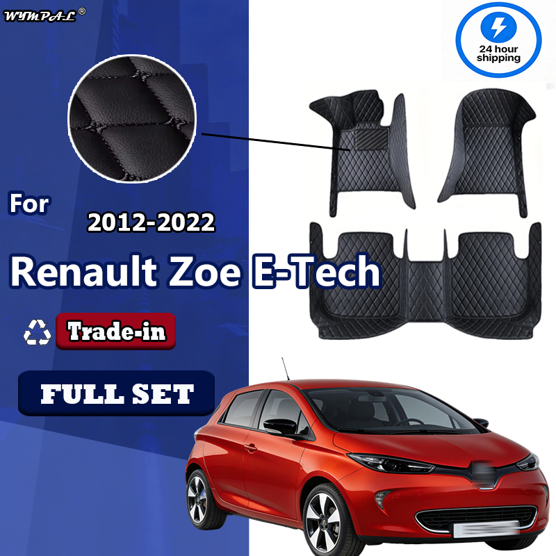 Tech Accessories Renault - Роскошные кожаные автомобильные коврики для Renault