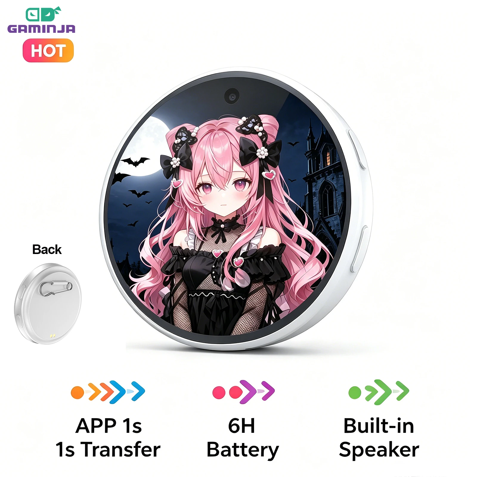 Цифровая фотоброшь HD с сенсор – обзор и цена Tech Accessories Images