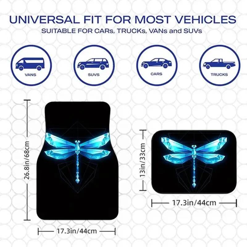 Комплект из 4 синих ковриков д – обзор и цена Universal Tech Accessories