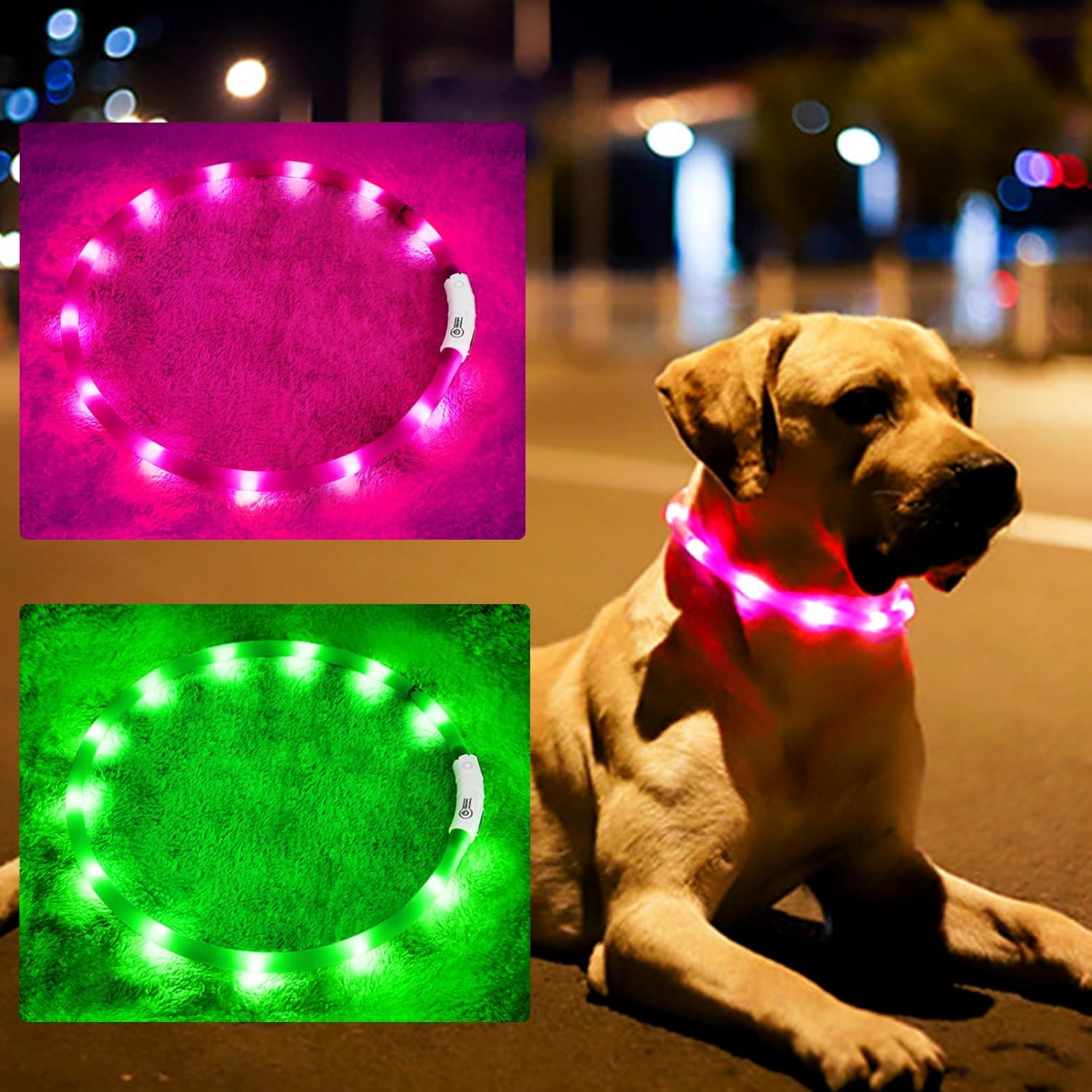 Силиконовый светодиодный ошейн – обзор и цена Tech Dog Accessories