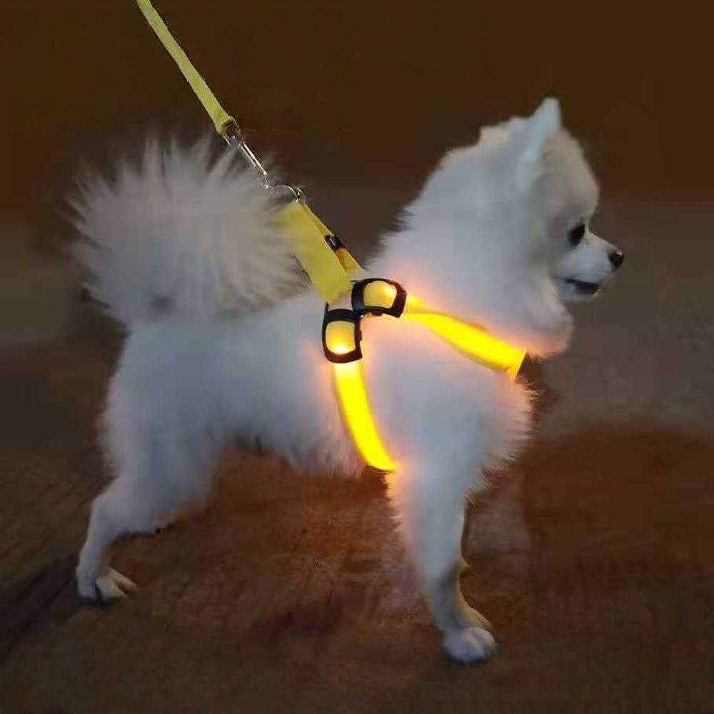 Дышащая светящаяся LED-шлейка  – обзор и цена Tech Dog Accessories
