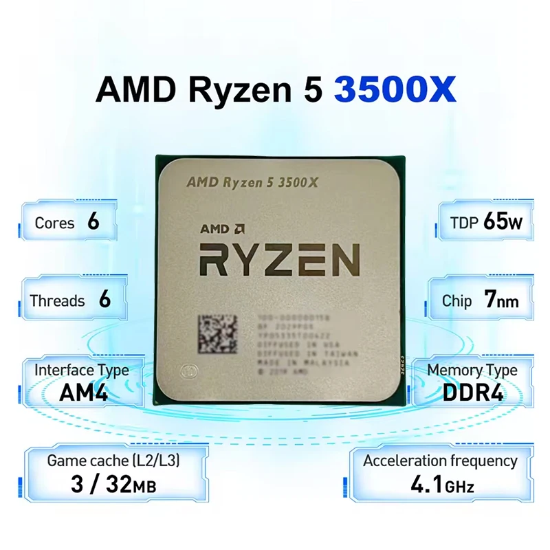 Процессор AMD Ryzen 5 R5 3500X – обзор и цена Amd Cpu Ryzen 5