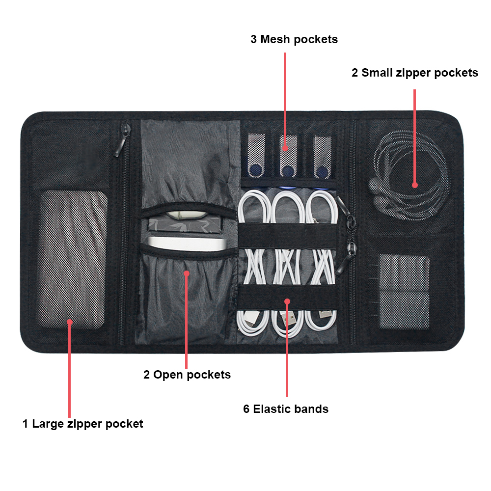 Сумка-органайзер для техники,  – обзор и цена Tech Accessories Bag