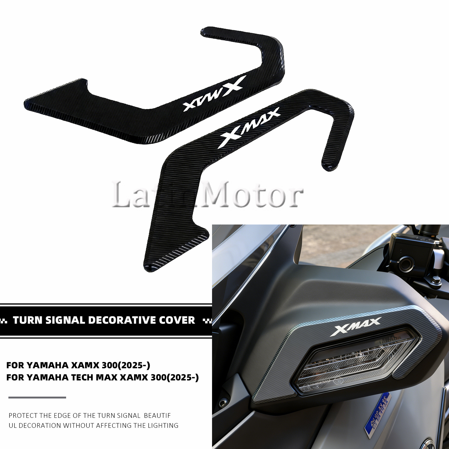 Для Yamaha XMAX300 XMAX TECH M – обзор и цена Tech Lighting Accessories